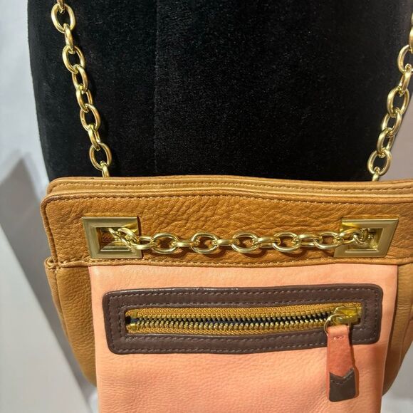 Pilcro and the Letterpress Pebble Leather Tan Crossbody bag - Picture 14 of 16